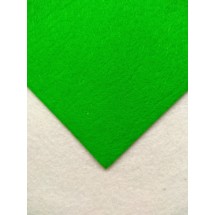 Фетр жесткий 2 мм  (20*30 см) цв. зеленый,  цена за лист